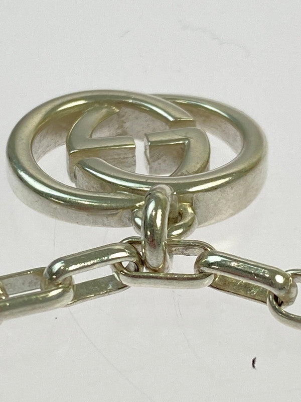 【中古品】【メンズ】 GUCCI グッチ 295711 インターロッキングG ブレスレット 182-260307-SH-16-min 万代Net店