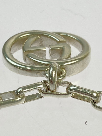 【中古品】【メンズ】 GUCCI グッチ 295711 インターロッキングG ブレスレット 182-260307-SH-16-min 万代Net店