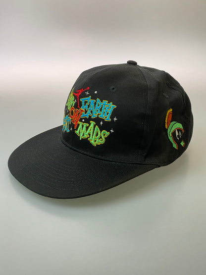 【中古美品】【メンズ】 NIKE ナイキ ×SPACE JAM スペースジャム MBC-0059 90S BEST ON EARTH BEST ON MARS CAP キャップ 帽子 185-260305-AS-42-min カラー：ブラック 万代Net店