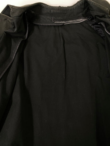 【現状渡し品】【メンズ】 LONDON FOG ロンドン フォグ 70~80S TRENCH COAT 70年代 80年代 トレンチコート アウター ヴィンテージ 146-260918-hu-32-min サイズ：44 カラー：ブラック（色あせ） 万代Net店