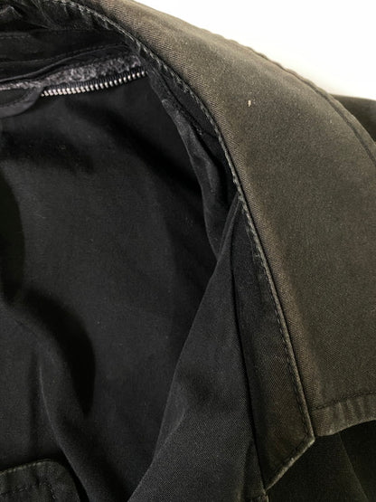【現状渡し品】【メンズ】 LONDON FOG ロンドン フォグ 70~80S TRENCH COAT 70年代 80年代 トレンチコート アウター ヴィンテージ 146-260918-hu-32-min サイズ：44 カラー：ブラック（色あせ） 万代Net店