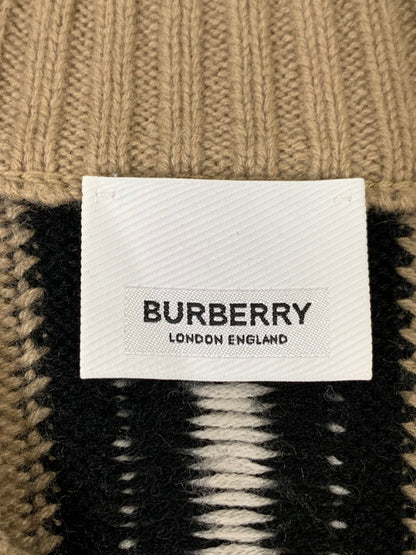 【中古品】【メンズ】 BURBERRY バーバリー LONDON ENGLAND ロンドン イングランド ニットワンピース トップス 173-260312-SH-17-min サイズ：8Y 128cm カラー：ベージュ系 マルチカラー 万代Net店