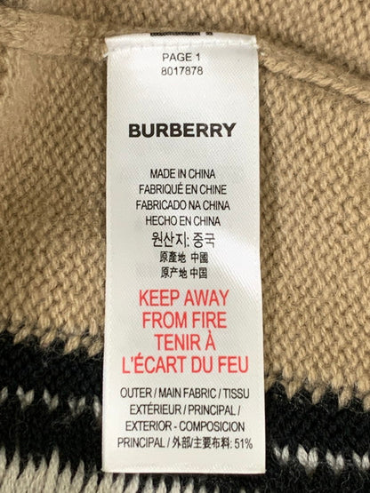【中古品】【メンズ】 BURBERRY バーバリー LONDON ENGLAND ロンドン イングランド ニットワンピース トップス 173-260312-SH-17-min サイズ：8Y 128cm カラー：ベージュ系 マルチカラー 万代Net店