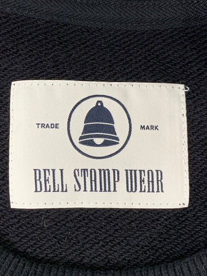 【中古品】【メンズ】 BELL STAMP WEAR ベル スタンプ ウェア NEW RIVER WAVE SWEAT C/N ニューリバーウェーブ スウェット トップス 140-260302-SH-15-min サイズ：L カラー：ブラック 万代Net店