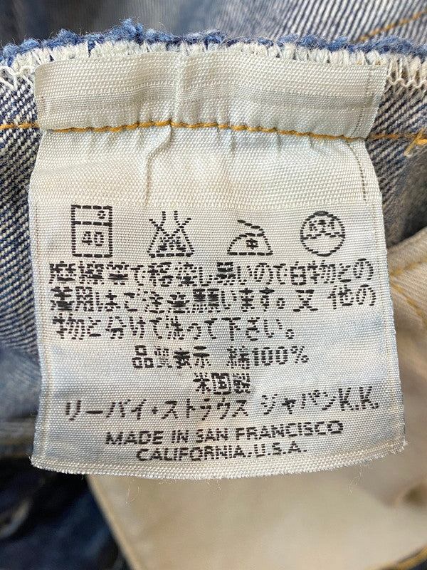 【中古品】【メンズ】 Levi's リーバイス 98年製 501XX DENIM PANT 501-0004 デニムパンツ ボトムス 157-260302-SH-29-min サイズ：W31 L36 カラー：インディゴ 万代Net店