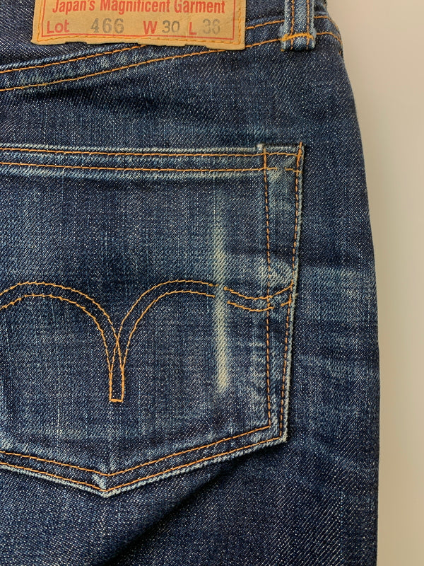 【中古品】【メンズ】 PHERROW'S フェローズ 466 DENIM PANT デニムパンツ ボトムス 156-260706-yn-12-min サイズ：W30 L36 カラー：インディゴ 万代Net店