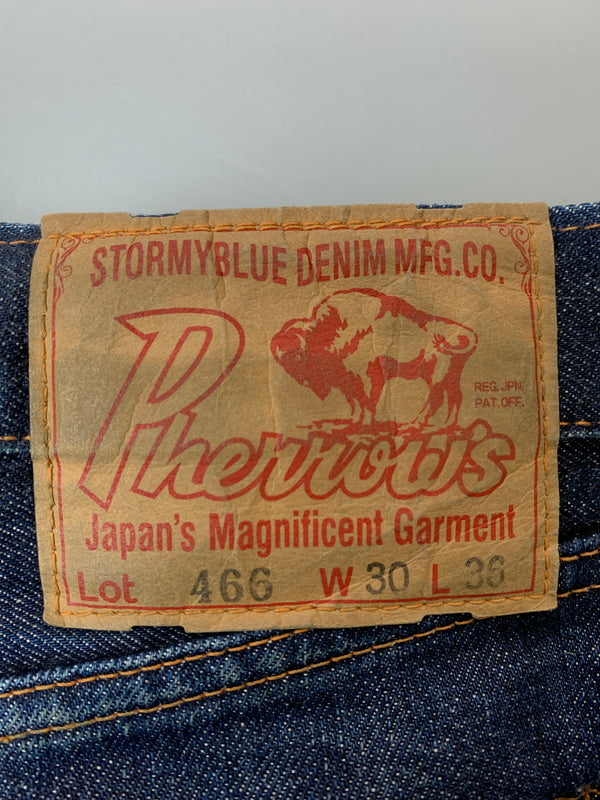 【中古品】【メンズ】 PHERROW'S フェローズ 466 DENIM PANT デニムパンツ ボトムス 156-260706-yn-12-min サイズ：W30 L36 カラー：インディゴ 万代Net店