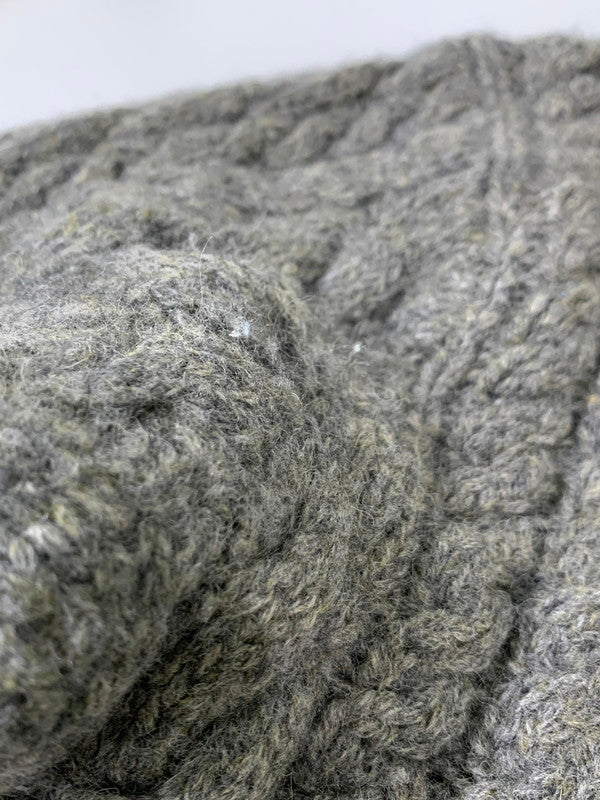 【中古品】【メンズ】 POLO RALPH LAUREN ポロ・ラルフローレン 90S HI NECKCABLE KNIT SWEATER ハイネック ケーブル ニット セーター 146-260305-As-21-min サイズ：LL カラー：グレー 万代Net店