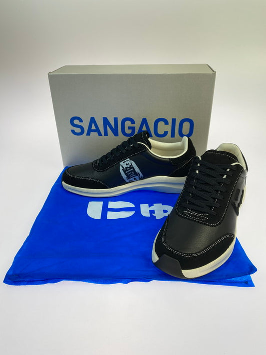 【中古美品】【メンズ】 Sangacio サンガッチョ ×BRANDALISED ブランダライズド にゅBLOW BRANDALISED バンクシー ブロー ブランダライズド スニーカー 靴 162-260306-jt-03-min サイズ：US 9 27.0cm カラー：ブラック 万代Net店