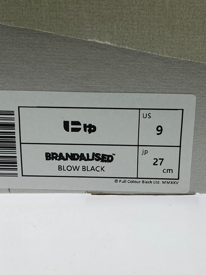 【中古美品】【メンズ】 Sangacio サンガッチョ ×BRANDALISED ブランダライズド にゅBLOW BRANDALISED バンクシー ブロー ブランダライズド スニーカー 靴 162-260306-jt-03-min サイズ：US 9 27.0cm カラー：ブラック 万代Net店