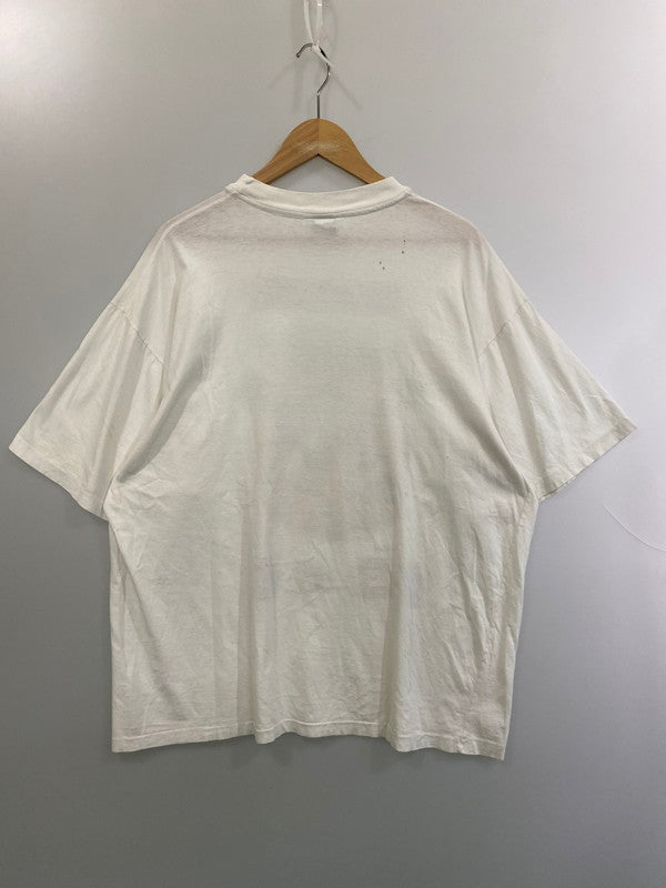 【現状渡し品】【メンズ】 VISION STREET WEAR ビジョンストリートウェア 80-90S DRUG TEE 半袖Tシャツ ショートスリーブ 146-260305-AS-16-min サイズ：下記参照 カラー：ホワイト 万代Net店