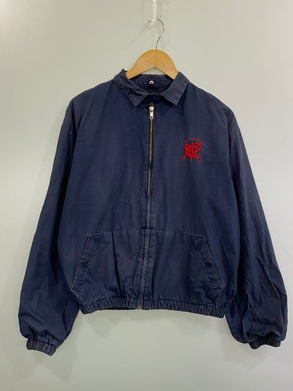 【中古品】【メンズ】 POLO RALPH LAUREN ポロ・ラルフローレン 90S SPORT JACKET スポーツジャケット ライトアウター 146-260305-AS-17-min サイズ：M カラー：ネイビー 万代Net店