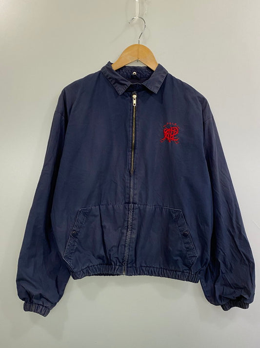 【中古品】【メンズ】 POLO RALPH LAUREN ポロ・ラルフローレン 90S SPORT JACKET スポーツジャケット ライトアウター 146-260305-AS-17-min サイズ：M カラー：ネイビー 万代Net店