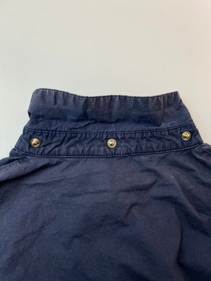 【中古品】【メンズ】 POLO RALPH LAUREN ポロ・ラルフローレン 90S SPORT JACKET スポーツジャケット ライトアウター 146-260305-AS-17-min サイズ：M カラー：ネイビー 万代Net店