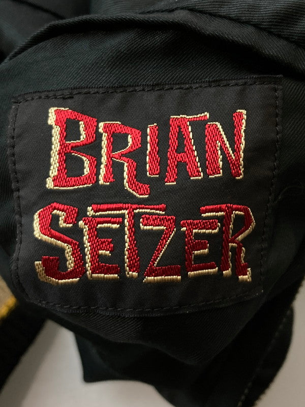 【中古品】【メンズ】 BRIAN SETZER ブライアン・セッツァー × TAILOR TOYO テーラー東洋 TT13330 SOUVENIR JACKET スーベニアジャケット 145-260314-zi-11-min サイズ：L カラー：ブラック 万代Net店