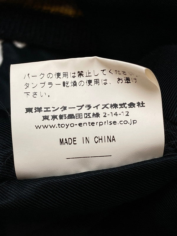 【中古品】【メンズ】 BRIAN SETZER ブライアン・セッツァー × TAILOR TOYO テーラー東洋 TT13330 SOUVENIR JACKET スーベニアジャケット 145-260314-zi-11-min サイズ：L カラー：ブラック 万代Net店