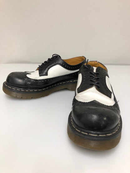 【中古品】【メンズ/レディース】 DR.MARTENS ドクターマーチン ウィングチップシューズ 165-260508-AS-115-min サイズ：UK7 カラー：ホワイト/ブラック 万代Net店