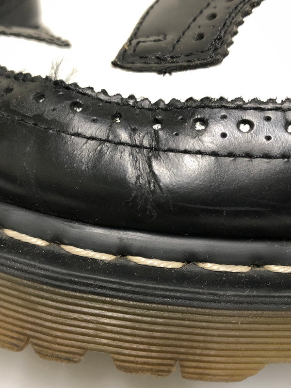 【中古品】【メンズ/レディース】 DR.MARTENS ドクターマーチン ウィングチップシューズ 165-260508-AS-115-min サイズ：UK7 カラー：ホワイト/ブラック 万代Net店