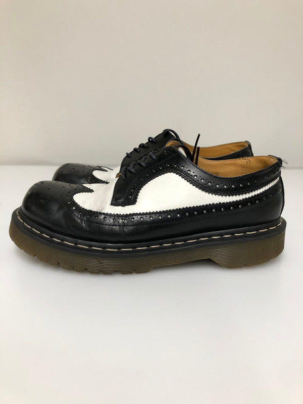 【中古品】【メンズ/レディース】 DR.MARTENS ドクターマーチン ウィングチップシューズ 165-260508-AS-115-min サイズ：UK7 カラー：ホワイト/ブラック 万代Net店