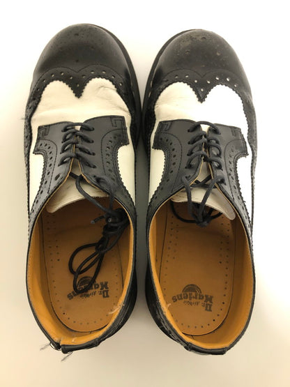 【中古品】【メンズ/レディース】 DR.MARTENS ドクターマーチン ウィングチップシューズ 165-260508-AS-115-min サイズ：UK7 カラー：ホワイト/ブラック 万代Net店