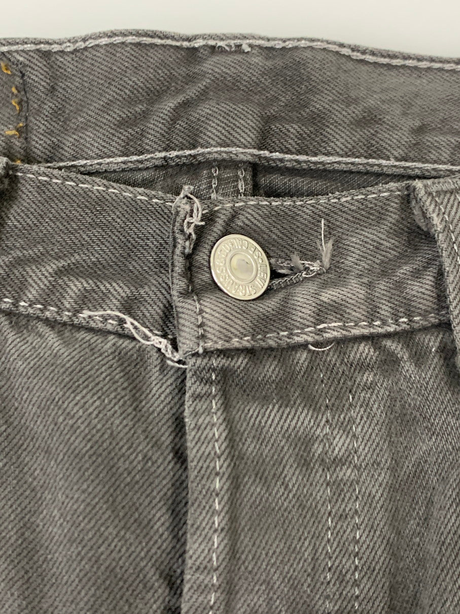 【中古品】【メンズ】 Levi's リーバイス WHITE DENIM PIECE DYEING BLACK 90S 501-0651 USA デニム パンツ メンズ 後染め ボトムス ジーンズ 157-260311-em-05-min サイズ：W31 L30 カラー：ブラック 万代Net店
