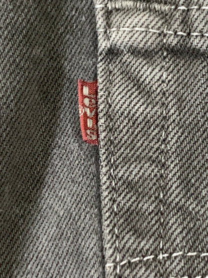【中古品】【メンズ】 Levi's リーバイス WHITE DENIM PIECE DYEING BLACK 90S 501-0651 USA デニム パンツ メンズ 後染め ボトムス ジーンズ 157-260311-em-05-min サイズ：W31 L30 カラー：ブラック 万代Net店