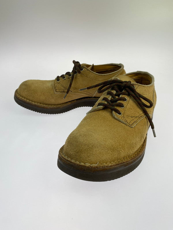 【中古品】【メンズ】 VIBERG ヴィバーグ SUEDE 145 OXFORD BOOTS スエード オックスフォードブーツ 革靴 164-260304-kk-20-min カラー：TAN 万代Net店