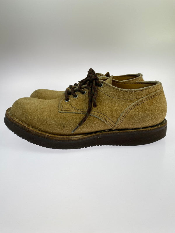 【中古品】【メンズ】 VIBERG ヴィバーグ SUEDE 145 OXFORD BOOTS スエード オックスフォードブーツ 革靴 164-260304-kk-20-min カラー：TAN 万代Net店
