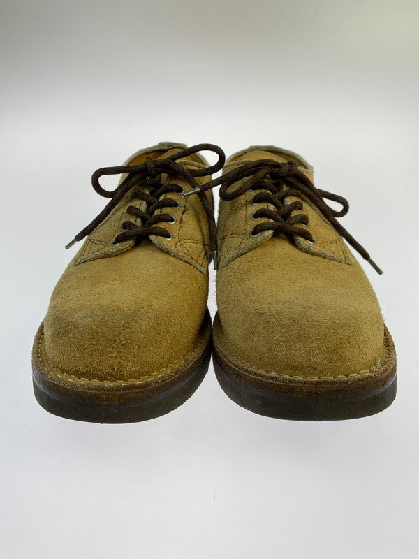 【中古品】【メンズ】 VIBERG ヴィバーグ SUEDE 145 OXFORD BOOTS スエード オックスフォードブーツ 革靴 164-260304-kk-20-min カラー：TAN 万代Net店