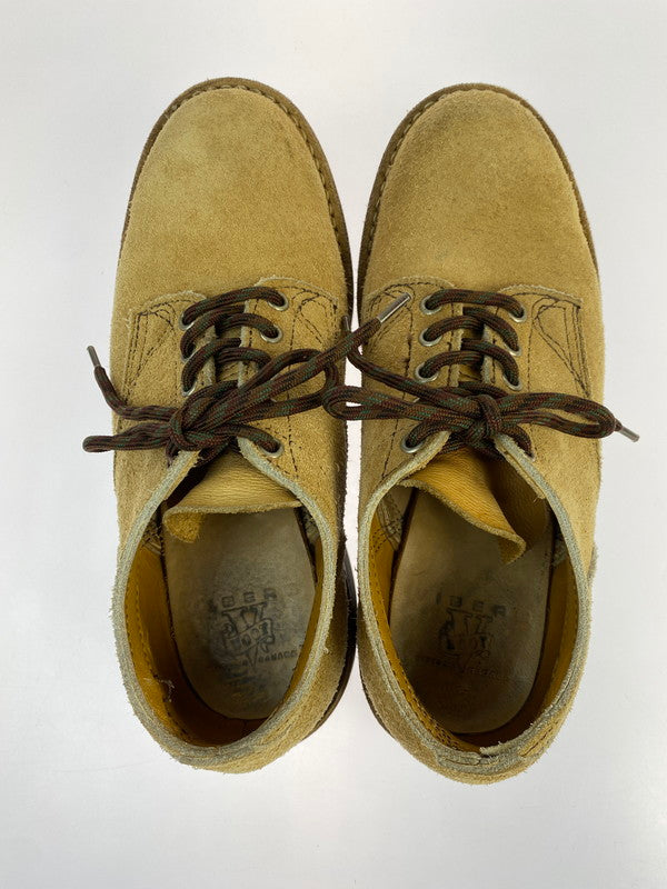 【中古品】【メンズ】 VIBERG ヴィバーグ SUEDE 145 OXFORD BOOTS スエード オックスフォードブーツ 革靴 164-260304-kk-20-min カラー：TAN 万代Net店