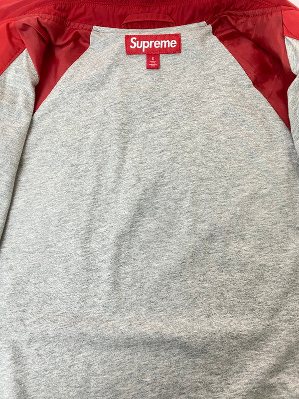【中古品】【メンズ】 Supreme シュプリーム OLD ENGLISH ARC COACHES JACKET コーチジャケット ライトアウター 149-260305-AS-14-min サイズ：S カラー：レッド 万代Net店