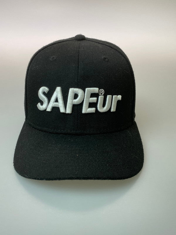 【中古品】【メンズ】 SAPEUR サプール SNAPBACK CAP スナップバック キャップ 帽子 185-260305-AS-40-min カラー：ブラック 万代Net店