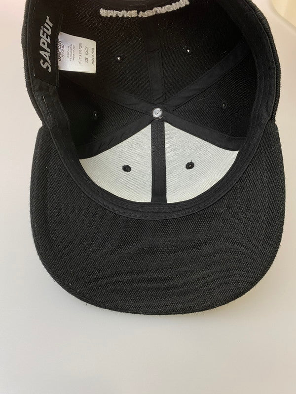 【中古品】【メンズ】 SAPEUR サプール SNAPBACK CAP スナップバック キャップ 帽子 185-260305-AS-40-min カラー：ブラック 万代Net店