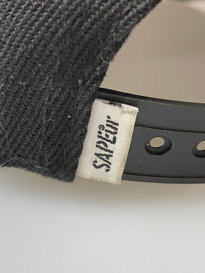 【中古品】【メンズ】 SAPEUR サプール SNAPBACK CAP スナップバック キャップ 帽子 185-260305-AS-40-min カラー：ブラック 万代Net店