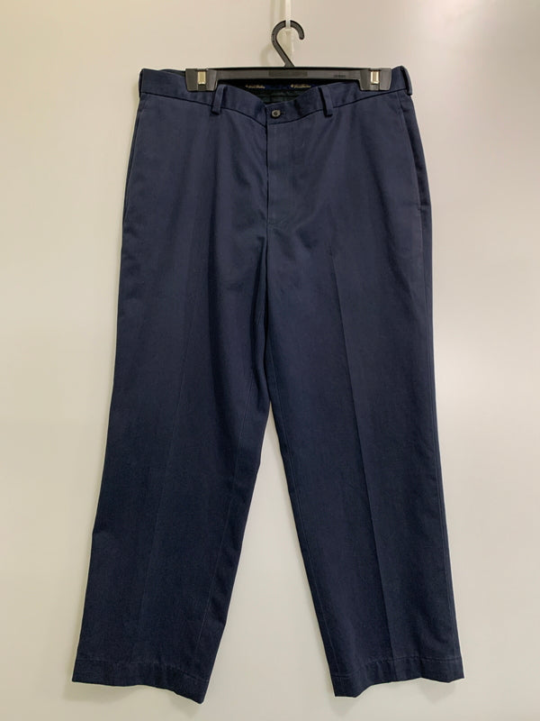 【中古品】【メンズ】 BROOKS BROTHERS ブルックスブラザーズ CHINO PANTS NAVY チノパンツ ネイビー メンズ ボトムス 156-260704-hu-28-min サイズ：W36 カラー：ネイビー 万代Net店