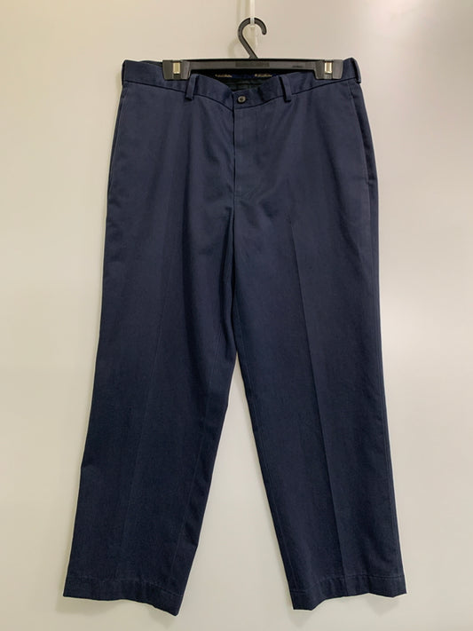 【中古品】【メンズ】 BROOKS BROTHERS ブルックスブラザーズ CHINO PANTS NAVY チノパンツ ネイビー メンズ ボトムス 156-260704-hu-28-min サイズ：W36 カラー：ネイビー 万代Net店