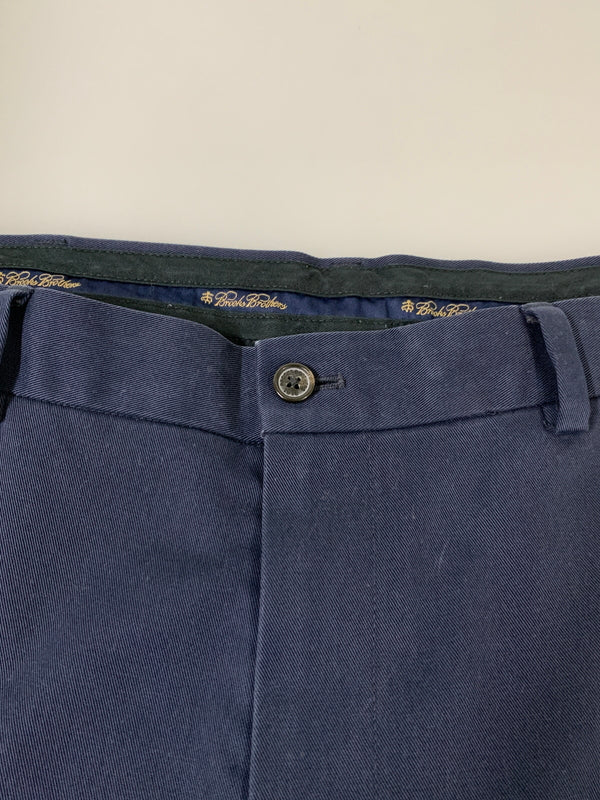 【中古品】【メンズ】 BROOKS BROTHERS ブルックスブラザーズ CHINO PANTS NAVY チノパンツ ネイビー メンズ ボトムス 156-260704-hu-28-min サイズ：W36 カラー：ネイビー 万代Net店