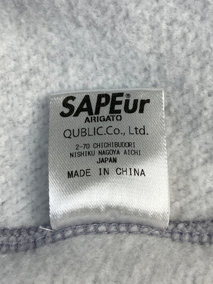 【中古品】【メンズ】 SAPEUR サプール PHOTO LOGO HOODIE プルオーバーパーカー 142-260711-AS-44-min サイズ：XL カラー：グレー 万代Net店