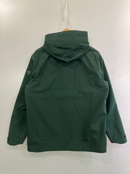 【中古品】【メンズ】 DESCENTE ALLTERRAIN HARDSHELL JACKET DU5FWBA2M デサント オルテライン ハードシェル ジャケット ライトアウター 144-260313-yn-23-min サイズ：L カラー：ダークグリーン 万代Net店