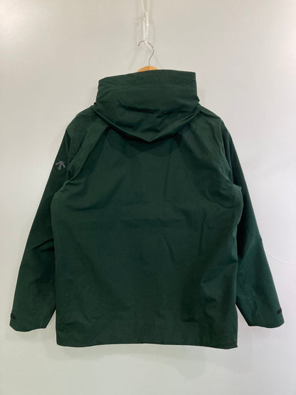 【中古品】【メンズ】 DESCENTE ALLTERRAIN HARDSHELL JACKET DU5FWBA2M デサント オルテライン ハードシェル ジャケット ライトアウター 144-260313-yn-23-min サイズ：L カラー：ダークグリーン 万代Net店