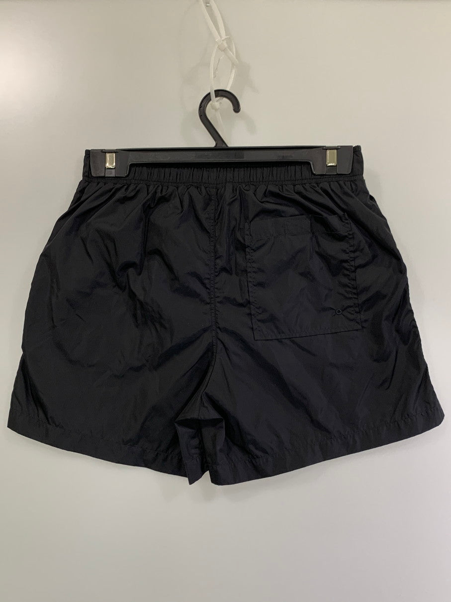 【中古品】【メンズ】 VETEMENTS ヴェトモン BLACK LOGO SWIM SHORTS ME63SW700B ブラック ロゴ スウィム ショーツ 海水パンツ メンズ ショートパンツ 152-260311-em-14-min サイズ：S カラー：ブラック 万代Net店