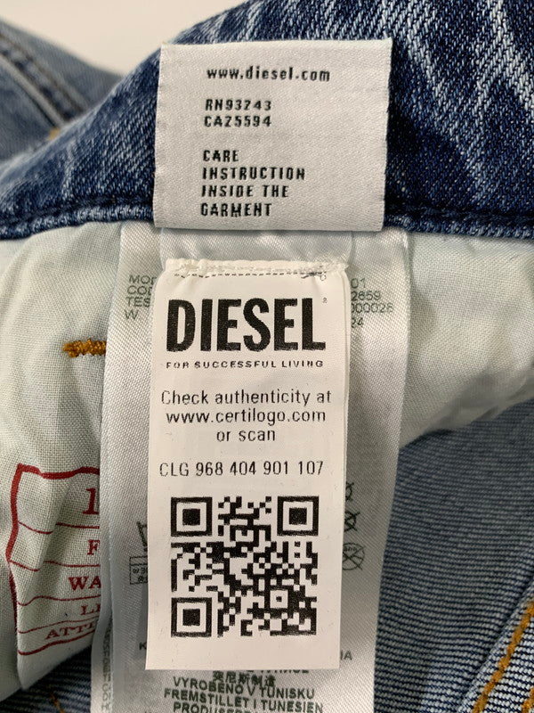 【中古品】【メンズ】 DIESEL ディーゼル REGULAR JEANS 09L34 レギュラージーンズ デニムパンツ ボトムス 152-260312-SH-18-min サイズ：W26 L30 カラー：インディゴ 万代Net店