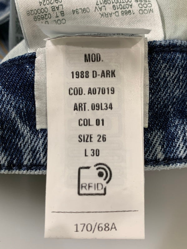 【中古品】【メンズ】 DIESEL ディーゼル REGULAR JEANS 09L34 レギュラージーンズ デニムパンツ ボトムス 152-260312-SH-18-min サイズ：W26 L30 カラー：インディゴ 万代Net店