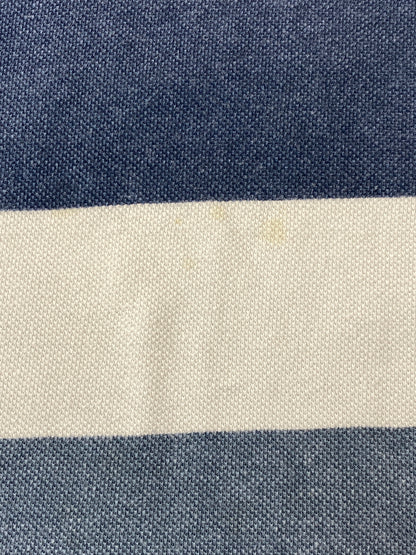 【中古品】【メンズ】 ASH CREEK アッシュ クリーク LS BORDER POLO SHIRT 長袖 ボーダー ポロシャツ トップス 146-260626-jt-14-min サイズ：L カラー：ブルー系 万代Net店