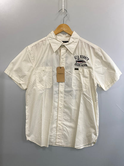 【中古品】【メンズ】 STUDIO D'ARTISAN ステュディオダルチザン SEA RUNNER SS SHIRT シーランナー ショートスリーブ シャツ メンズ 半袖シャツ 145-260704-hu-51-min サイズ：40 カラー：クリーム 万代Net店