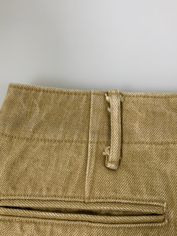 【中古品】【メンズ】 SAMURAI JEANS サムライジーンズ チノパンツ S041CP メンズ ボトムス デニム 156-260704-hu-13-min サイズ：34 カラー：イエロー系 万代Net店