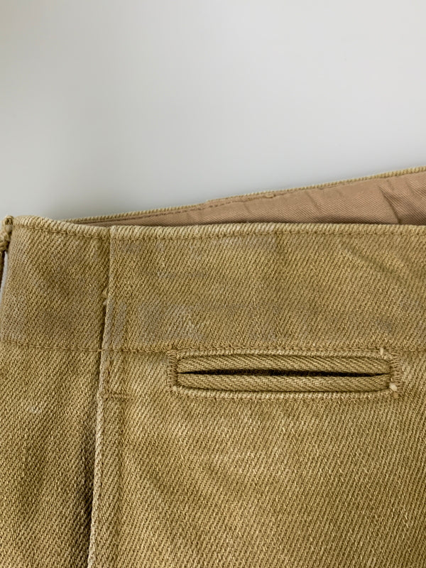 【中古品】【メンズ】 SAMURAI JEANS サムライジーンズ チノパンツ S041CP メンズ ボトムス デニム 156-260704-hu-13-min サイズ：34 カラー：イエロー系 万代Net店