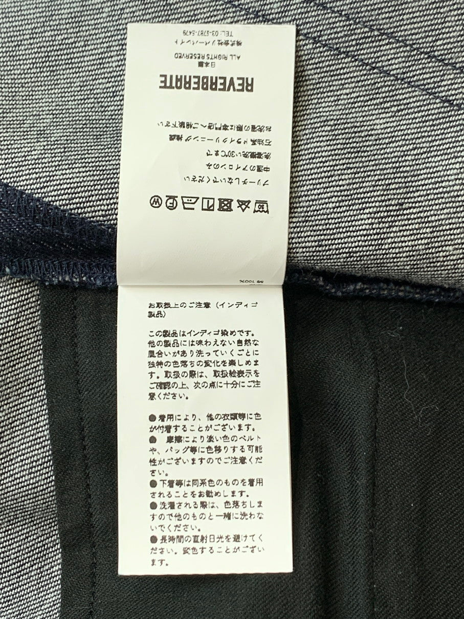 【中古品】【メンズ】 REVERBERATE リバーバレイト DENIM EASY PANT デニム イージーパンツ メンズ ボトムス ジーンズ ジーパン 151-260311-em-17-min サイズ：L カラー：インディゴブルー 万代Net店