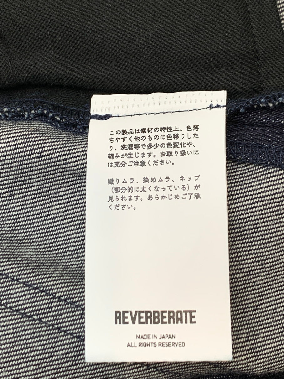 【中古品】【メンズ】 REVERBERATE リバーバレイト DENIM EASY PANT デニム イージーパンツ メンズ ボトムス ジーンズ ジーパン 151-260311-em-17-min サイズ：L カラー：インディゴブルー 万代Net店