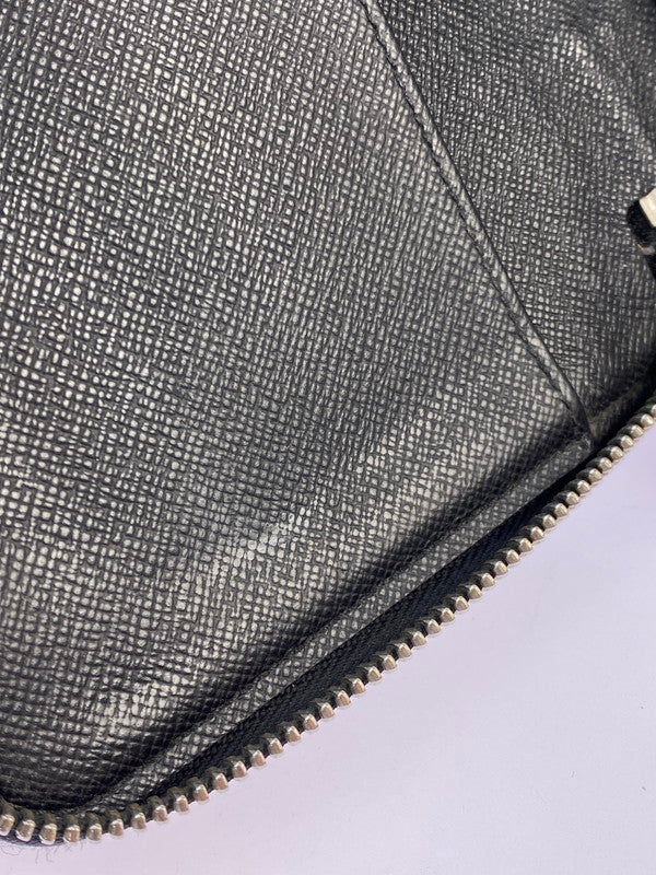 【中古品】【メンズ/レディース】 LOUIS VUITTON ルイ・ヴィトン LONG WALLET N63077 CA0182 ダミエグラフィット ジッピーオーガナイザー 長財布 179-260316-yn-23-min カラー：ブラック 万代Net店